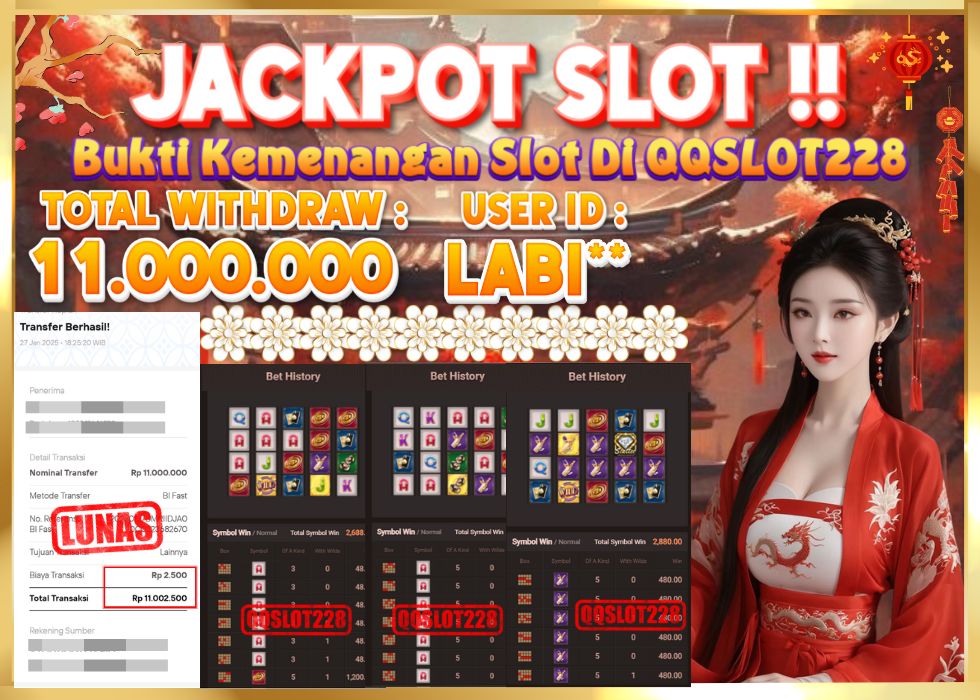 QQSLOT228 JACKPOT  Rp 20.000.000 - LUNAS!!!