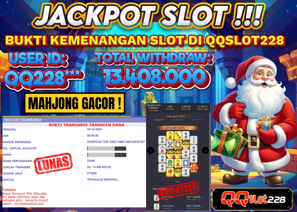 QQSLOT228 4 Desember